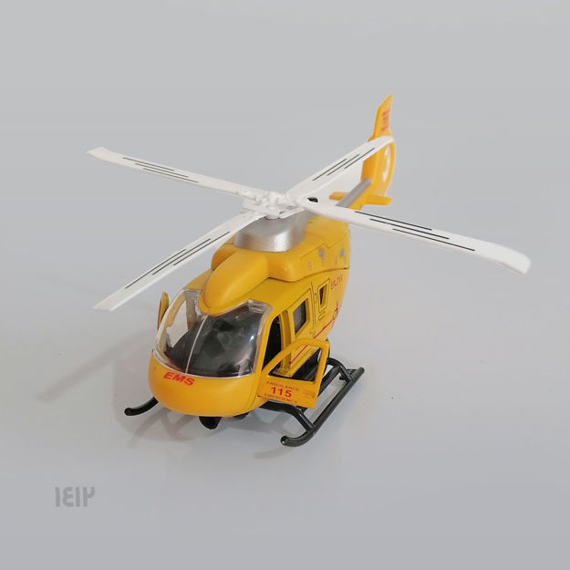 تصویر  هلی کوپتر فلزی موزیکال