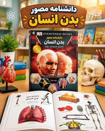 تصویر  کتاب بدن انسان فانوس دانش