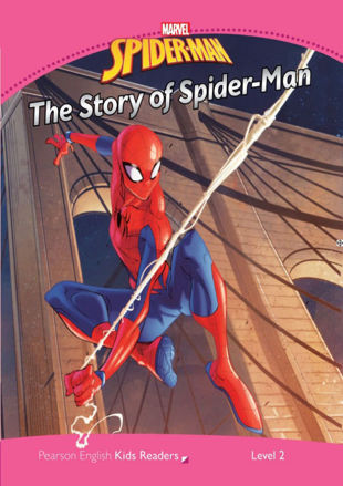 تصویر  کتاب داستان انگلیسی Marvel Spider-Man: The Story of Spider-Man – Pearson English Kids Readers Level 2